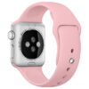 Pink Silicone Apple Watch 42mm/44mm