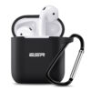 ESR AirPods Protective Silicone Case Black (With Keychain)