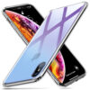 ESR iPhone Xs Max Mimic Tempered Glass Case Purple Blue