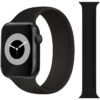 Stoband Hera Solo Loop Black Λουράκι Apple Watch 42/44/45m (Size: M)