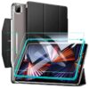 ESR Set Ascend Trifold Case with Tempered Glass Black iPad Pro 12,9 2021