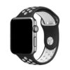 WiWU Dual Color Sport Black/White Λουράκι Apple Watch 42/44/45mm