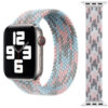 WiWU Braided Stretchy Pink Blue Grey Λουράκι για Apple Watch 42/44/45mm (Size: M)