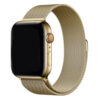 WiWU Milanese Stainless Steel Gold Λουράκι για Apple Watch 38/40/41mm