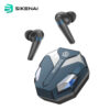 Sikenai Gaming Stereo Wireless Earphones Black (T1000)