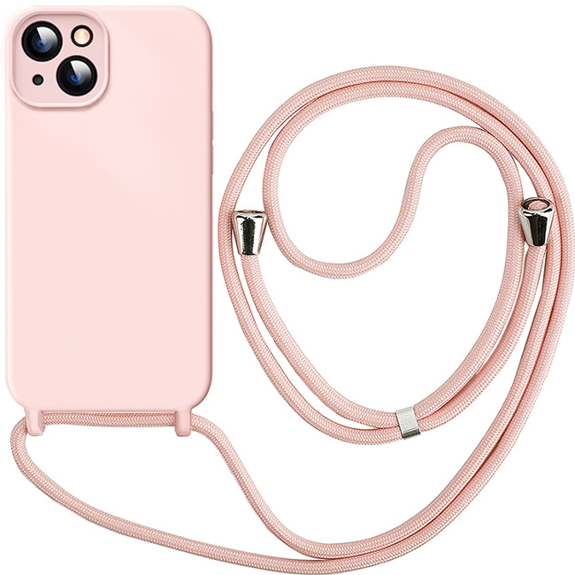 Θήκη Orso Cloud Κορδόνι Pink Sand iPhone 14