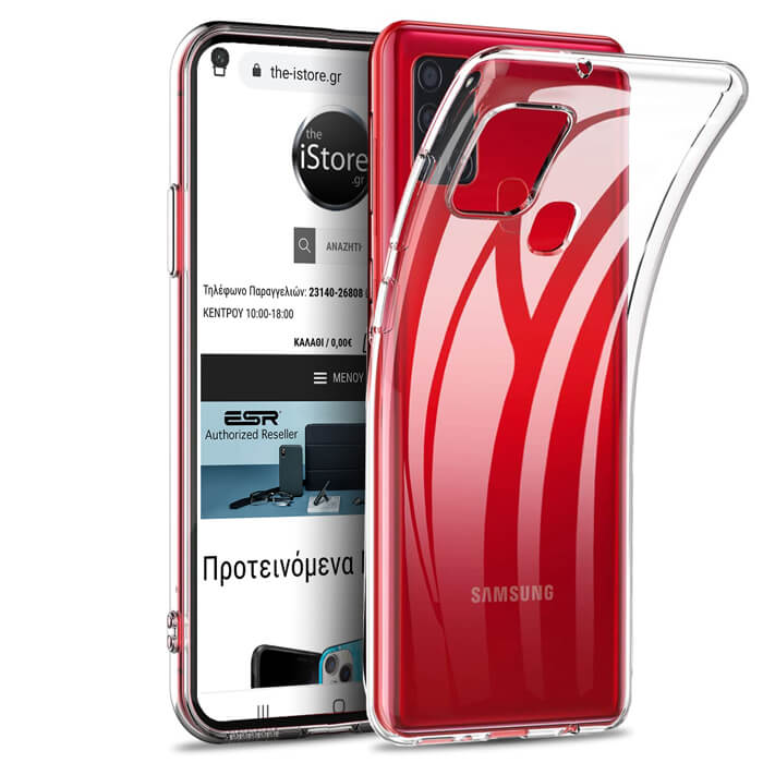Orso Crystal Gel Case Samsung Galaxy A21s