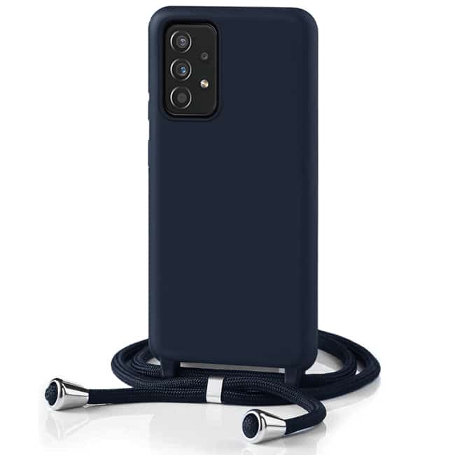 Θήκη Orso Soft TPU Κορδόνι Blue Samsung Galaxy A52/A52s