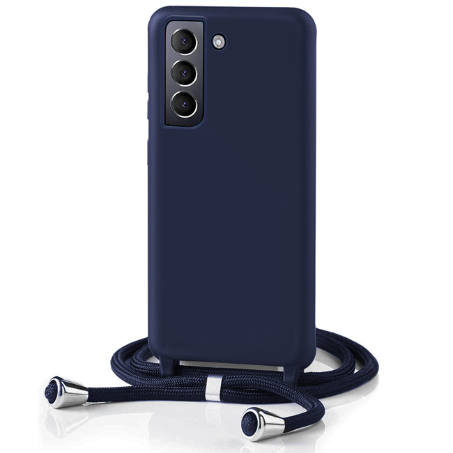 Θήκη Orso Soft TPU Κορδόνι Dark Blue Samsung Galaxy A54
