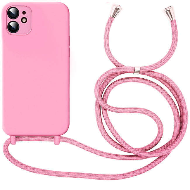 Θήκη Orso Cloud Κορδόνι Pink iPhone 11