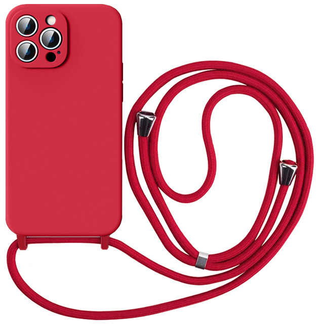 Θήκη Orso Cloud Κορδόνι Red iPhone 14 Pro Max