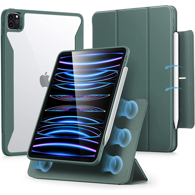 ESR Rebound Hybrid 360 Case Forest Green iPad Pro 11 2022/2021